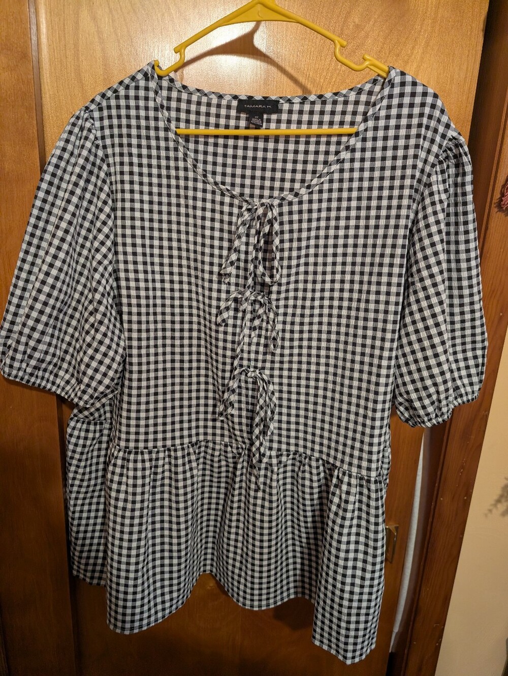 Gingham Blouse